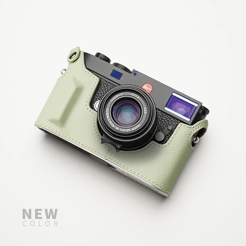 Mr.Stone voor Leica M11 Kleurrijke cameratas Beschermhoes Camerabody Kleurrijk handgemaakt leer