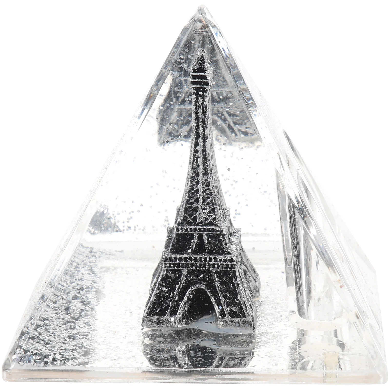 

Eiffel Tower Pyramid Holder Creative Desktop Ornament Pen Stand Office School Use Sturdy Premium Material Calligraphy