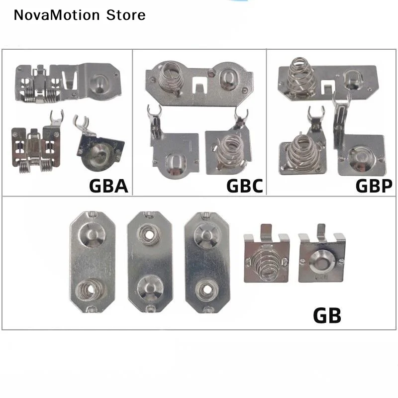 [NM]1Set Housing & Mainboard Advance Color Battery Terminals Spring Contacts For GB GBA GBC GBP Gameboy Remote Console[NM]