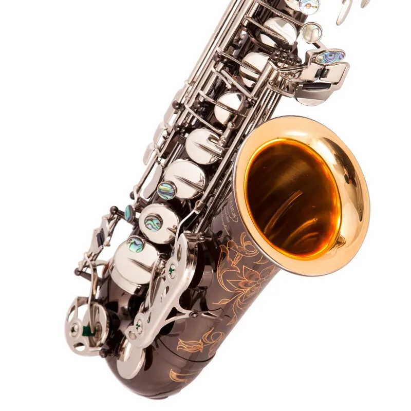 E-flat Retro Series Alto Saxophone Beginner's Grade Professional Performance EB Tone Adjustable Gold Lacquer