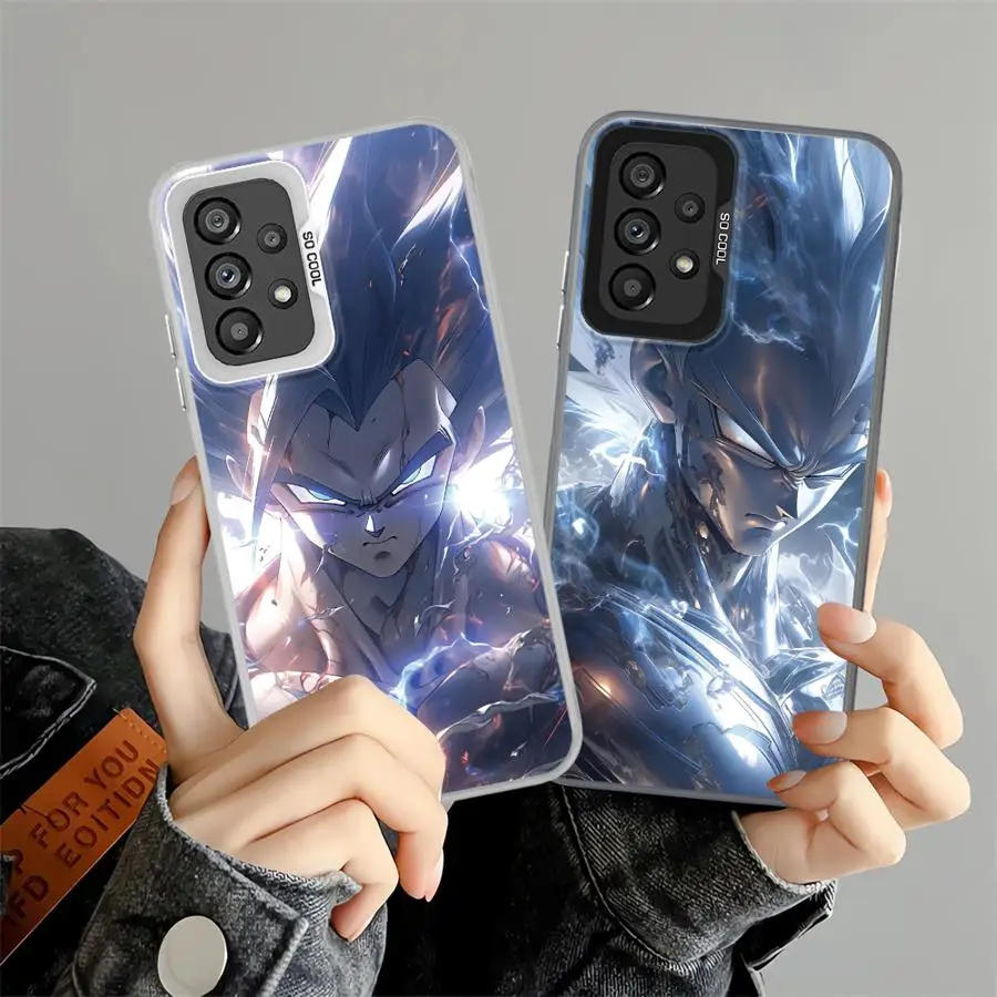 أنيمي كول D-BZ حافظة لهاتف سامسونج جالاكسي A54 A55 A51 A52 A04 A05 A10 A20 A72 A71 A06 A07 A56 A30 A50 A02 A03 غطاء الهاتف الخلفي #1