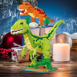 Mini Blocks Jurassic Dinosaur Building Blocks Mini Building Block Sets Children Mini Blocks Buildings Toys Model For Childre