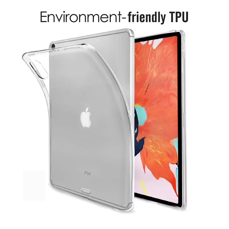 

Transparent TPU Soft Back Case For Apple iPad 10th 9th 8th 7th Mini 6 5 4 3 Air 5 For iPad Pro 12.9 11 2022 2021 2020 2018 Cover