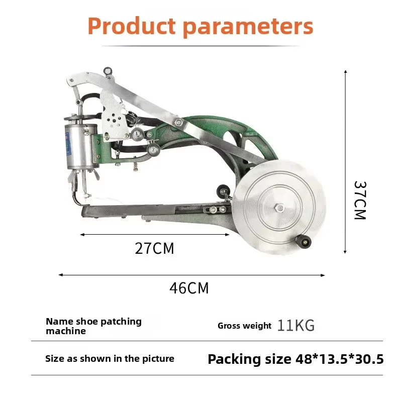New Arrival 4/8/10 Axis Hand Operated Shoe Repair Machine for Cotton Silk Nylon Thread Mending Work Manual Shoe Repair Machine
