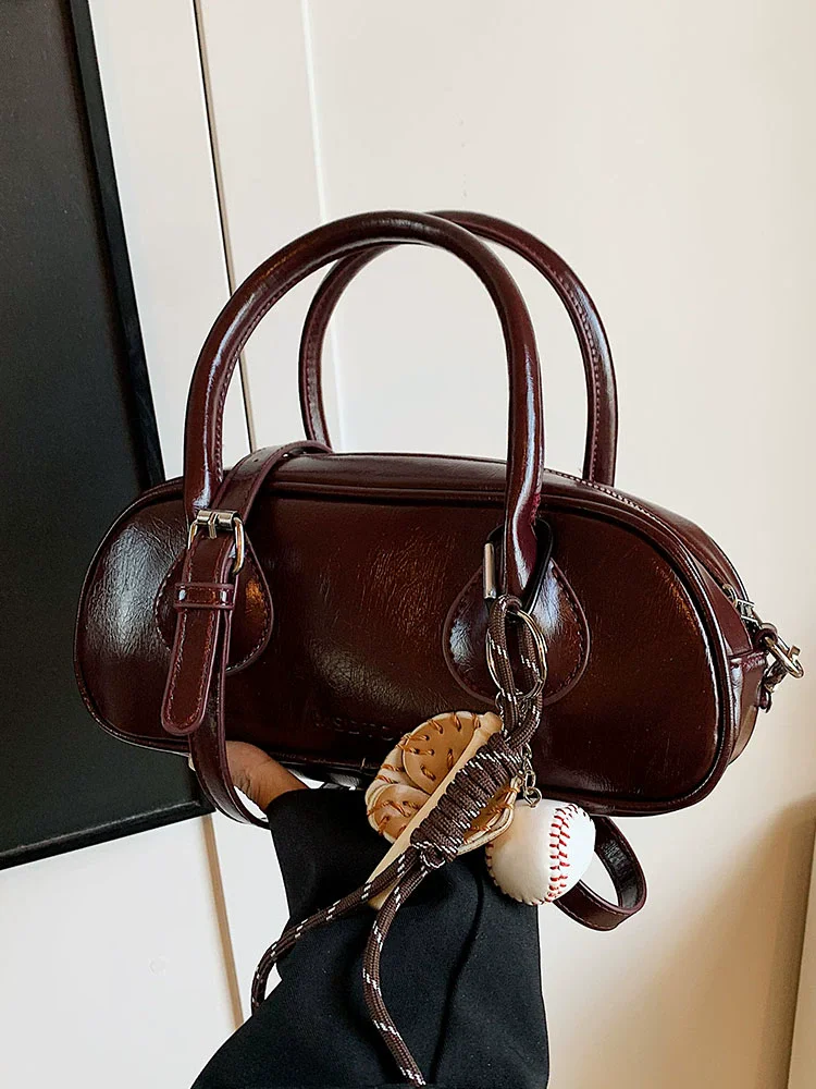 

Красные сумки для боулинга для женщин, роскошные брендовые дизайнерские сумки и кошелек, женские винтажные сумки через плечо, маленькие квадратные сумки