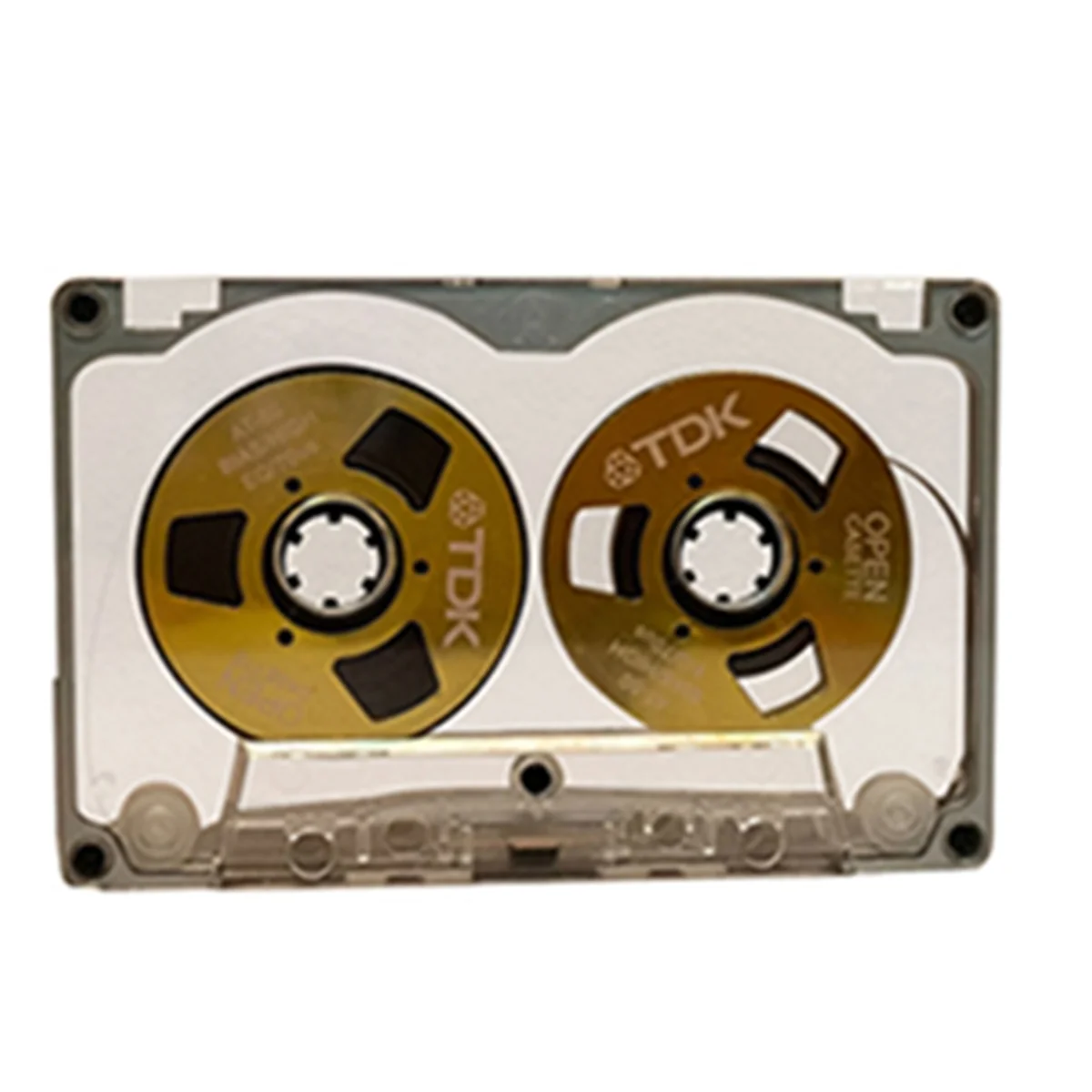 Best Pick 55 Minute Blank Tape Disk Double-Sided Metal Small Open Disk Blank Cassette Tape Tape Disk, E