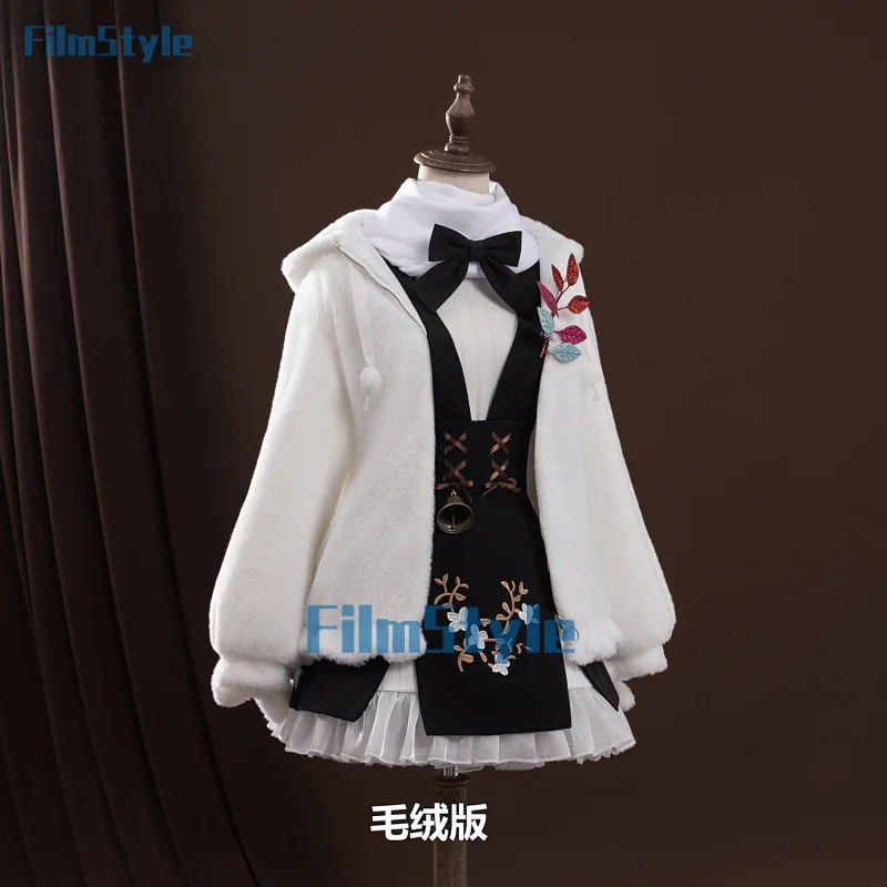 

Game Arknights Eyjafjalla Cosplay Costume Lovely Uniform Halloween Party Role Play Outfit Women