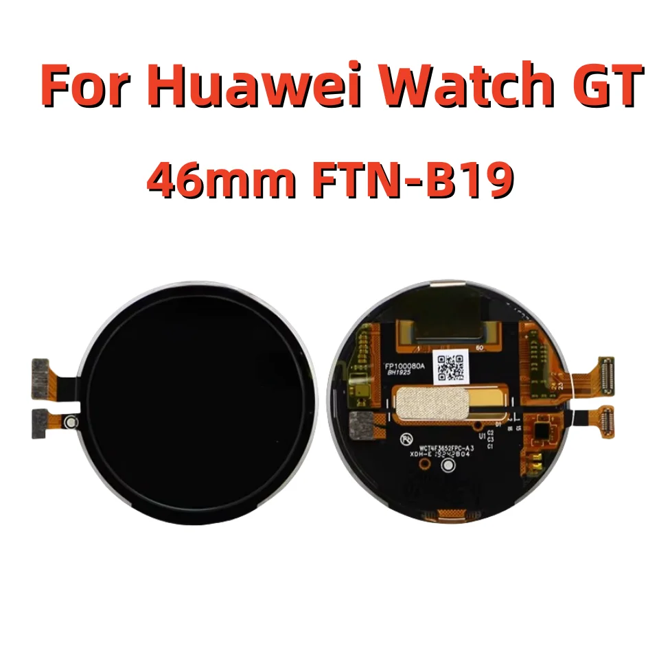 For Huawei Watch GT GT1 46mm FTN-B19 LCD Display Touch Screen Digitizer Assembly For Huawei GT 1 GT1 FTN-B19 46mm