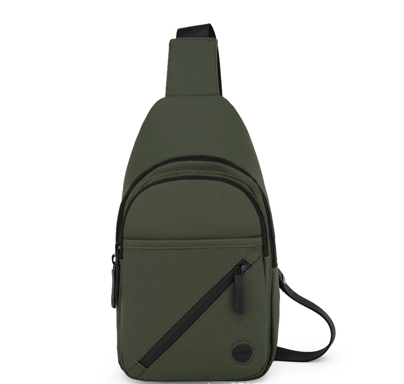Versatile Men's Small Shoulder Bag, Simple and Trendy Outdoor Shoulder Bag, Crossbody Commuting Waterproof Chest Bag Bags