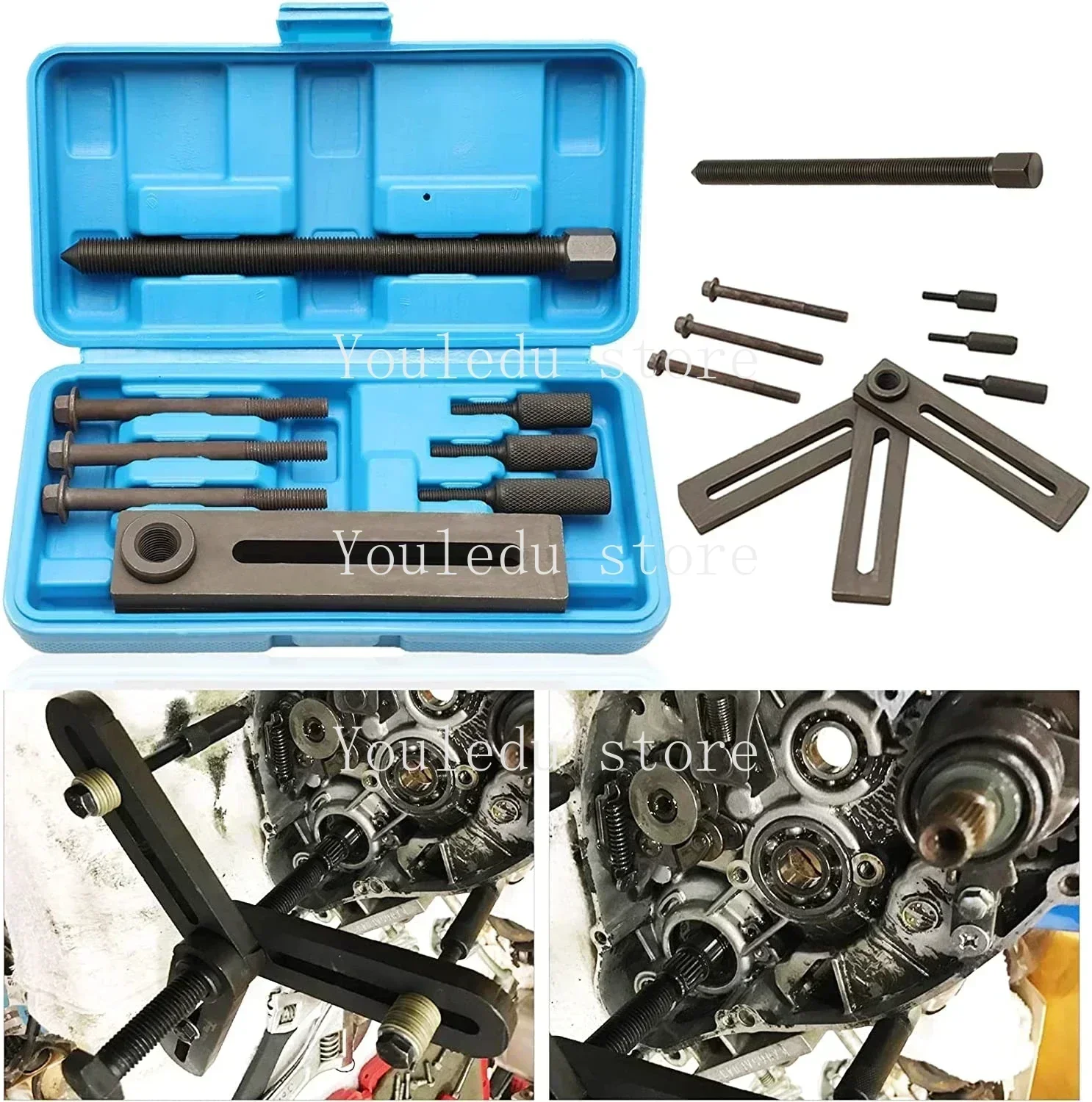 Motorcycle Crankshaft Separator Crankshaft Remover Puller Wrench Tool Gearbox repair tools removal tool