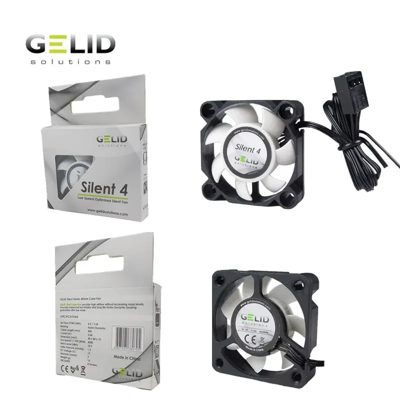 GELID silencieux PC refroidissement coque d'ordinateur MOD PC pièces silencieux RGB PWM ventilateur CPU refroidisseur radiateur 90/120/140mm ventilateur de refroidissement