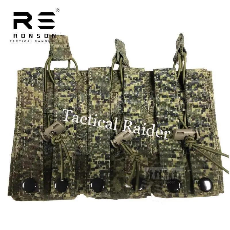 TAZ16 Bolsa táctica cargadores individuales dobles triples EMR cintura - imagen 5