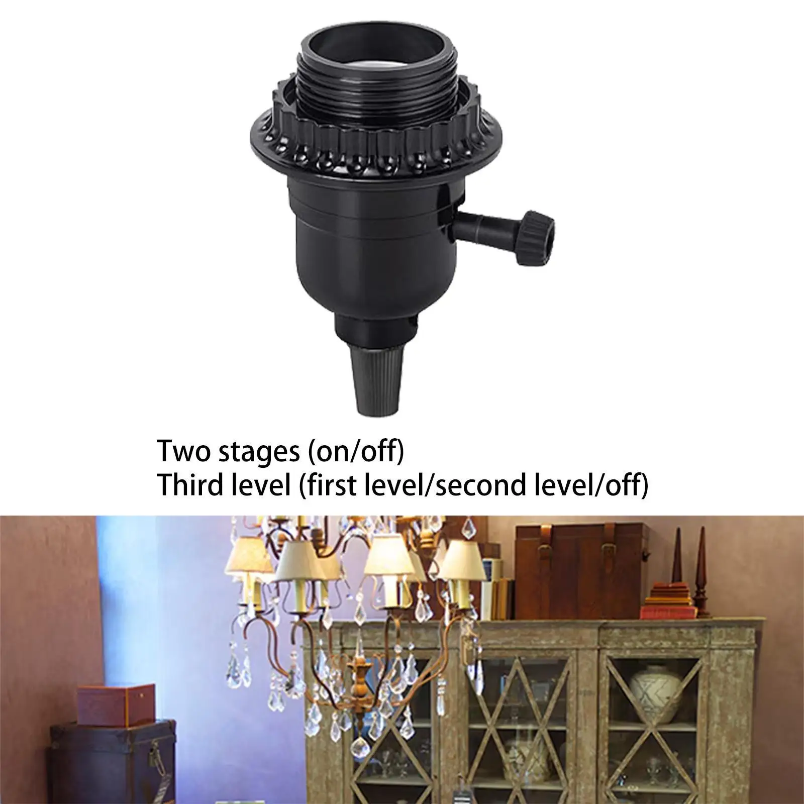 

Lamp Threaded Light Bulb Home Decoration with E27 Ul Listed LED Bulbs Lamp Holder for Table Floor