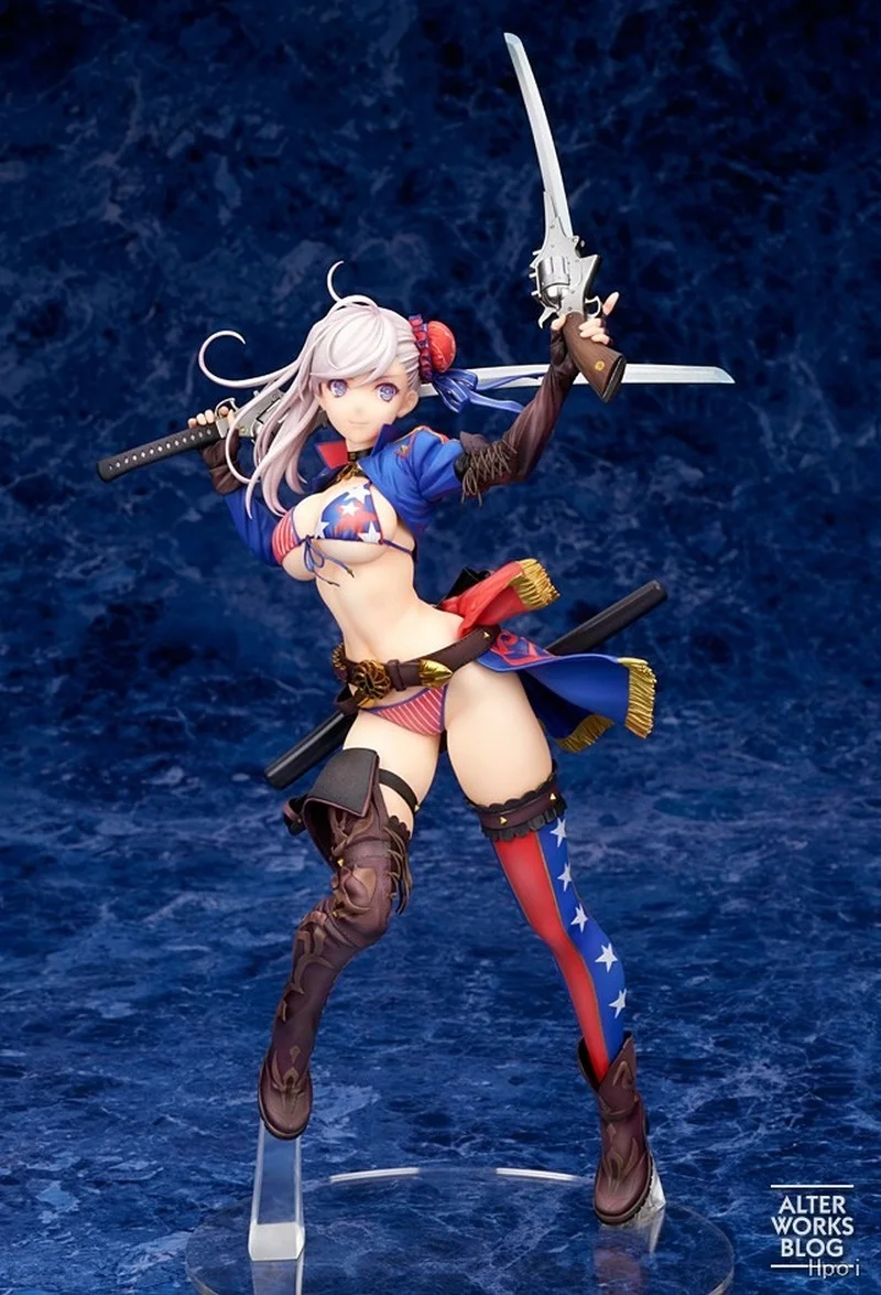 Alter Original:FATE FGO Miyamoto Musashi swimsuit VER.33cm PVC Action Figure Anime Figure Model Toys Figure Collection Doll Gift