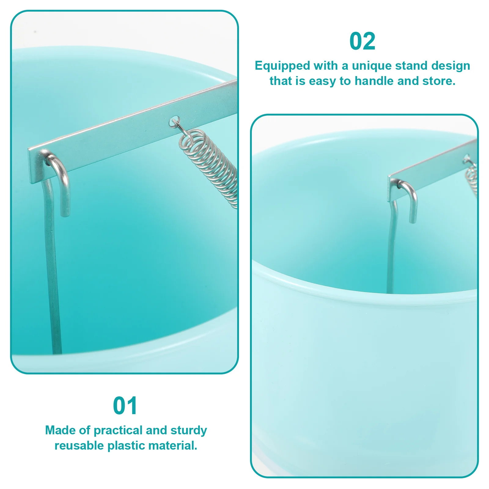 

Plastic Funnel Stand Batter Dispenser Pancake Octopus Ball Maker Detachable Kitchen Baking Supply Pancake Batter Dispenser