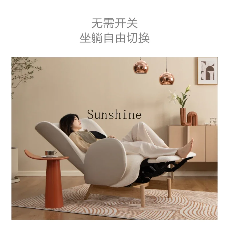 Sofa chair Nordic style home leisure chair lazy bedroom recliner simple atmosphere  FT