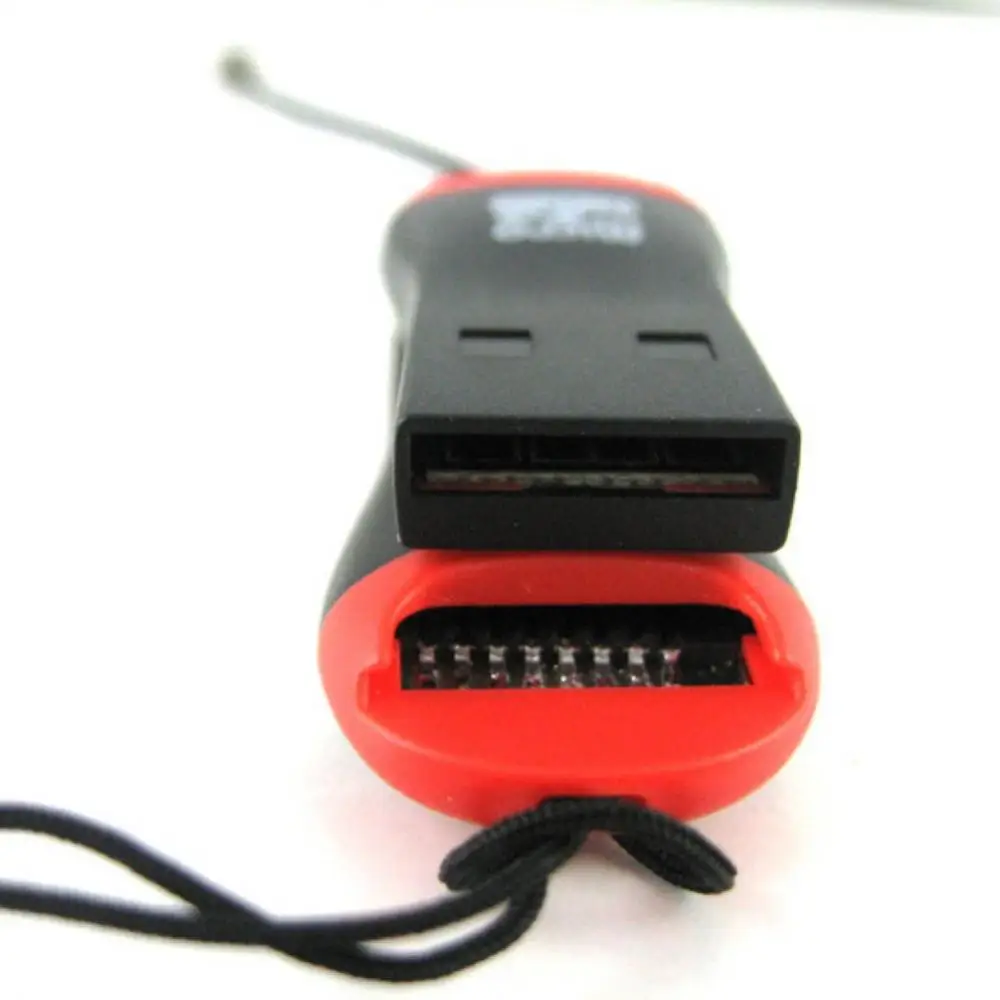 Mini tragbare Flash-Speicher kartenleser Adapter USB 2,0 Micro Secure Digital SD SDHC SDXC TF Kartenleser für Laptop