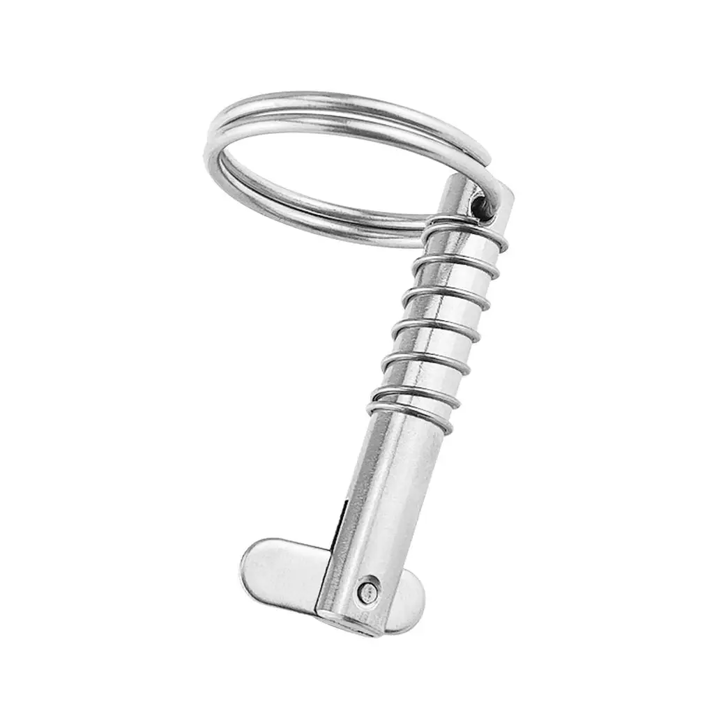 

Marine Grade Quick Release Pin 316 Stainless Steel for Boat Bimini Top Deck, Hinge Marine Hardware, 8x51mm, Strong