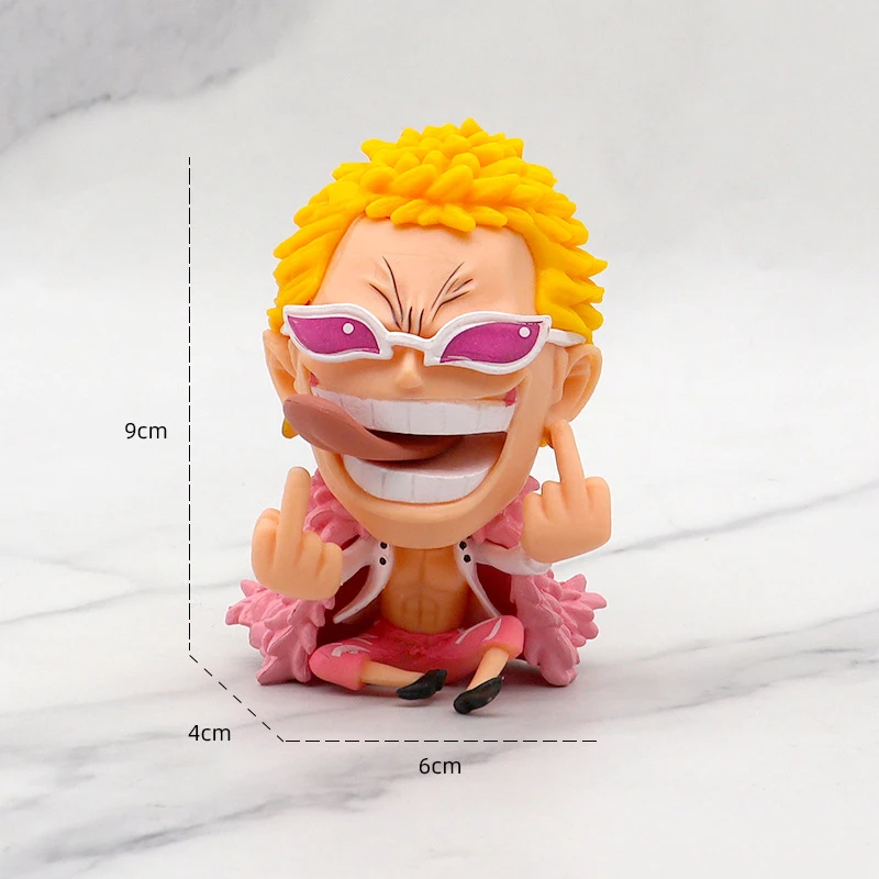 Anime Een Stuk Luffy Sabo Anime Actiefiguurmodel Geschenken Verzamelbare Beeldjes Voor Kinderen 8Cm 8 Stuks In Een Set