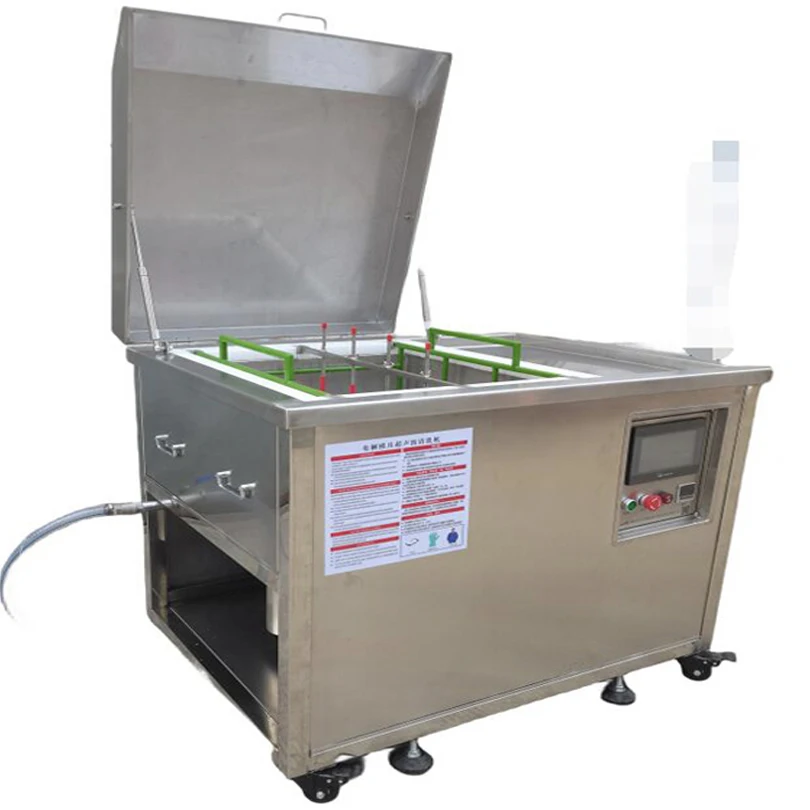 30L-500L 28KHZ Industrial Ultrasonic Cleaning Equipment Machine For Cleaning Metal Parts