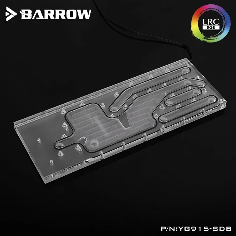 Imagem -04 - Barrow Distroplate Sistema de Refrigeração de Água para pc Gaming Waterway Board in Win 915 Case Yg915-sdb 5v 3pin