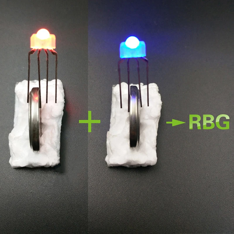 10pcs Mechanical keyboard light RGB LED 4pin RBG lamp full-color for kailh OTM Gateron Greetech switch keycool Razer keyboard