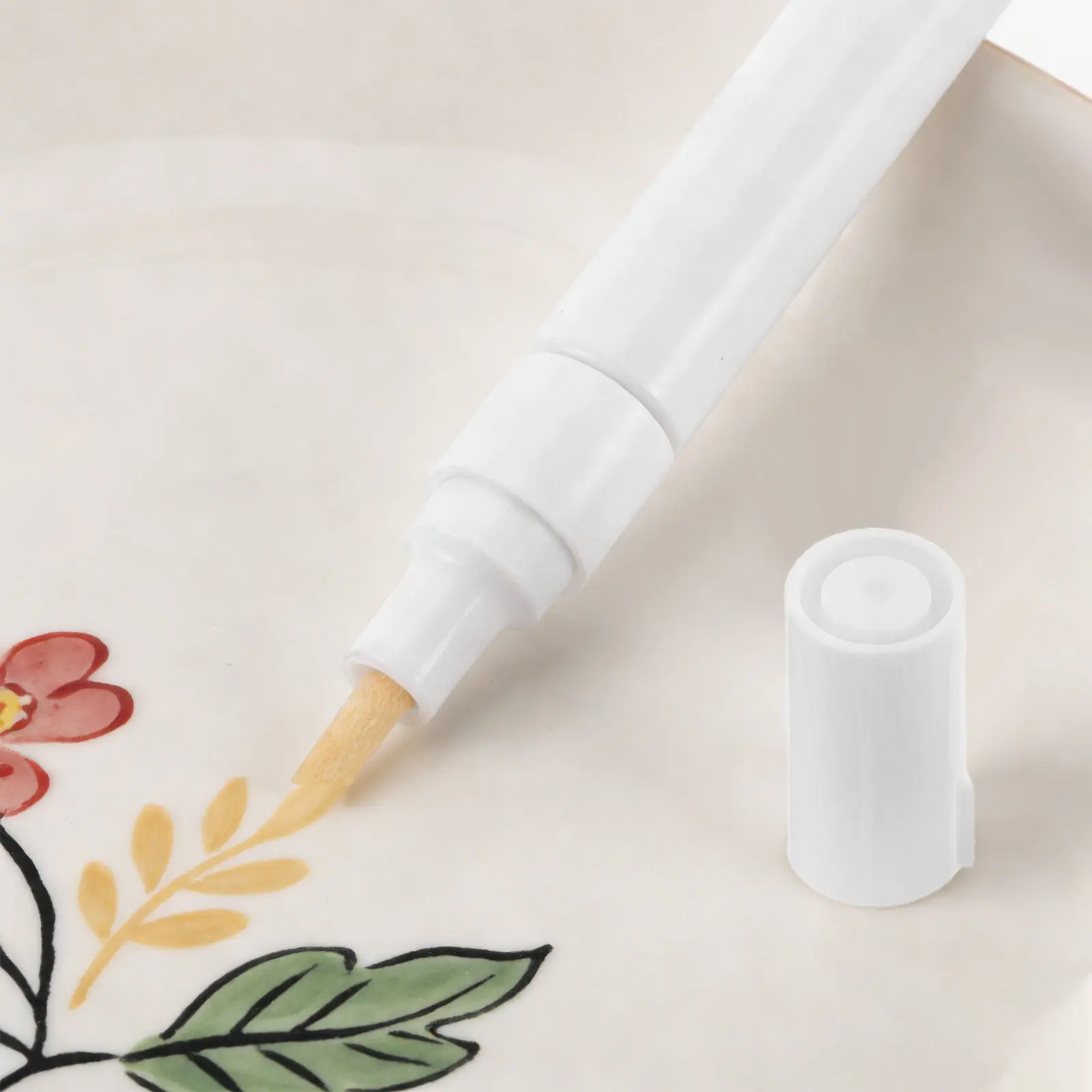 

10Pcs Aluminum Paint Marker Empty Refillable Fine Tip Pen for Acrylic Touch Up Graffiti Drawing Craft Marker Replacement