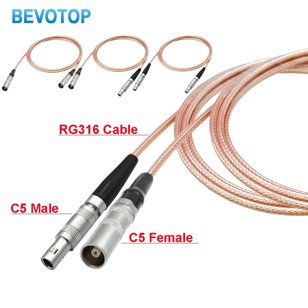 

RG316 FFA 00S C5 Male to FFA 00S C5 Female Connector Wire for Ultrasonic Flaw Detector High Quanlity Cable Terminals 15CM~20M