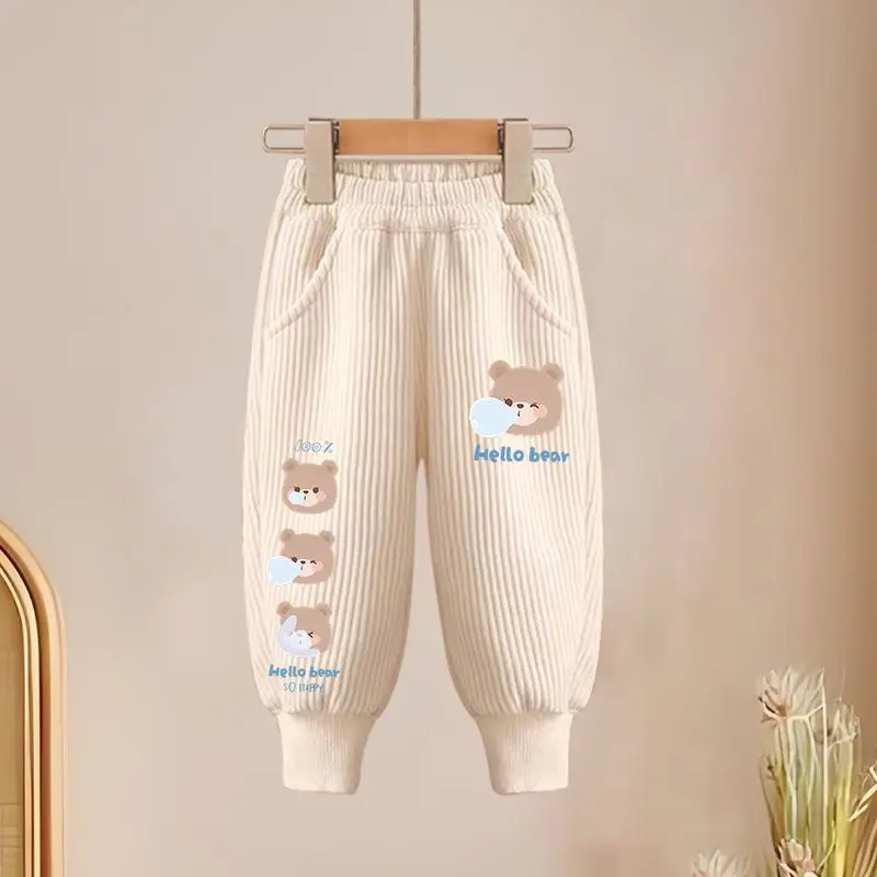 

Вельветовые детские брюки — легкие облегающие брюки до щиколотки для мальчиков и девочек, весенне-осенняя верхняя одежда, универсальные детские длинные брюки