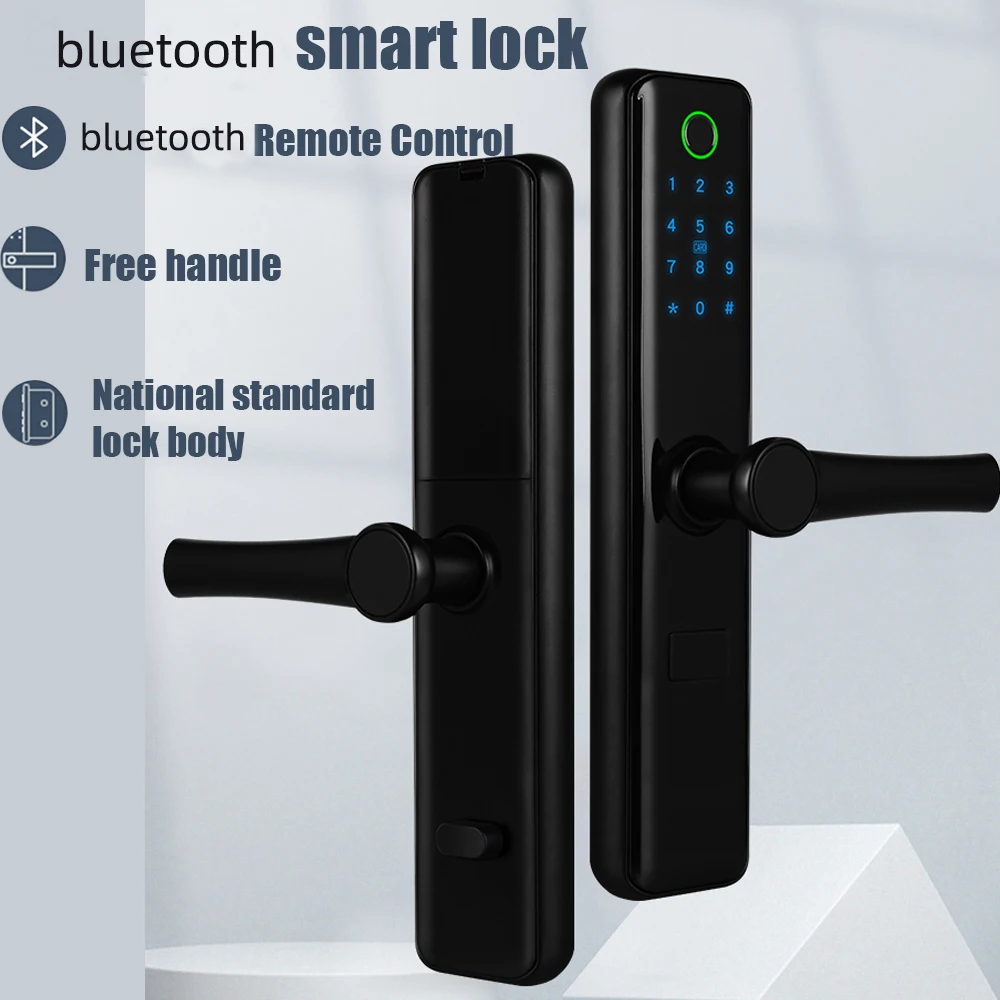 

Fingerprint Cerradura Inteligente TTlockApp Lock Fechadura Eletronica Security Smart password Lock bluetooth WiFi RFID Door Lock