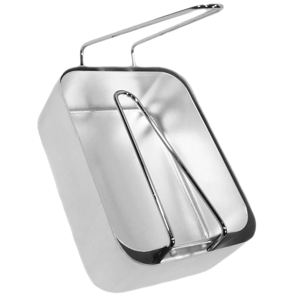 

2Pcs Old Fashioned Lunch Box Heavy Duty Portable Food Container with Lid for Camping Picnic Work Student Bento Case