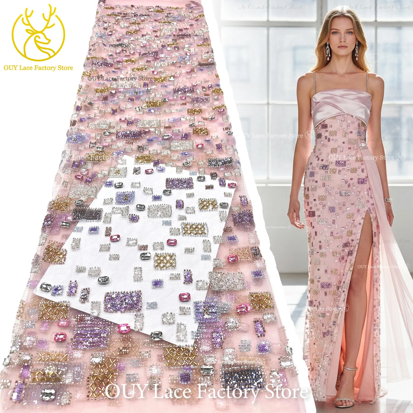 Robe de banquet de fête de Noë - Glitter Tablecloth avis et prix