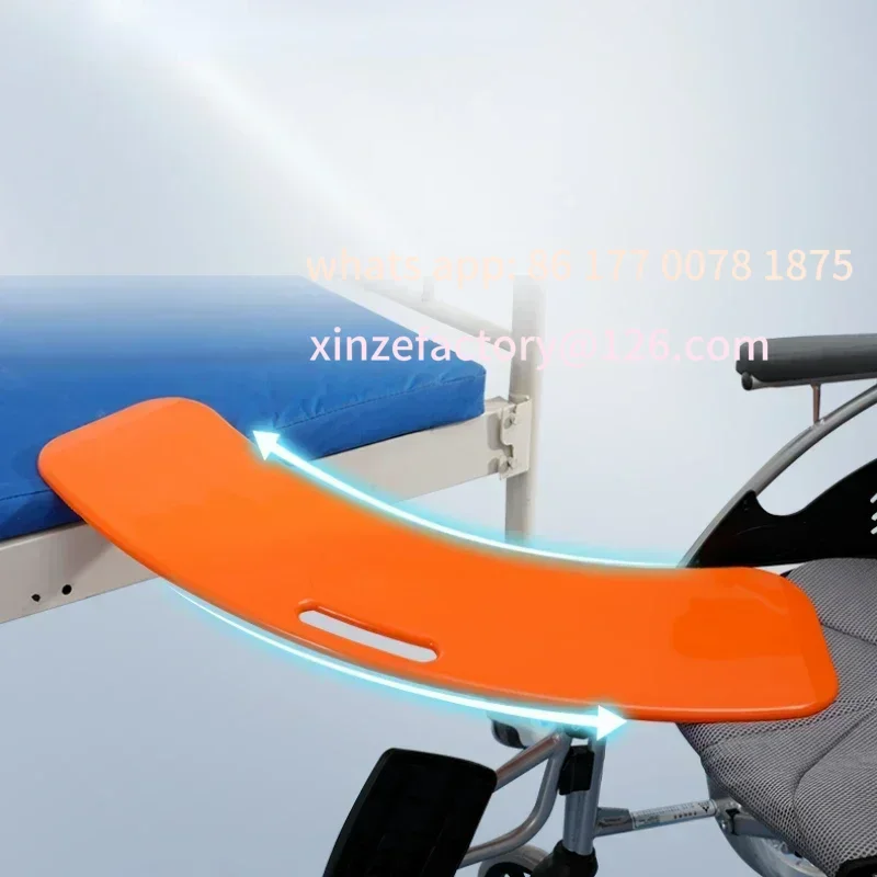 Customizable Arc Design Elderly Shifter Board, Disabled Care Aid, Non-Slip Transfer Board for Bedridden, Pregnant, Handicapped