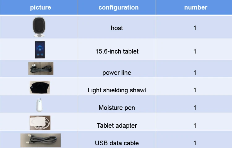 Professional Skin Analyzer Device 3d Scanner Ai Skin Analysis Machine Face Tester Scanner for Beauty Salon Use