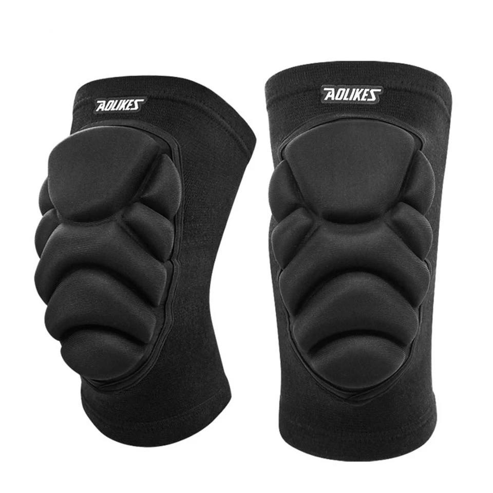 1 Pair Knee Pads, Anti-Slip Collision Avoidance Kneepads with Thick EVA Foam, for Volleyball, Football Dance Knee Sleeve