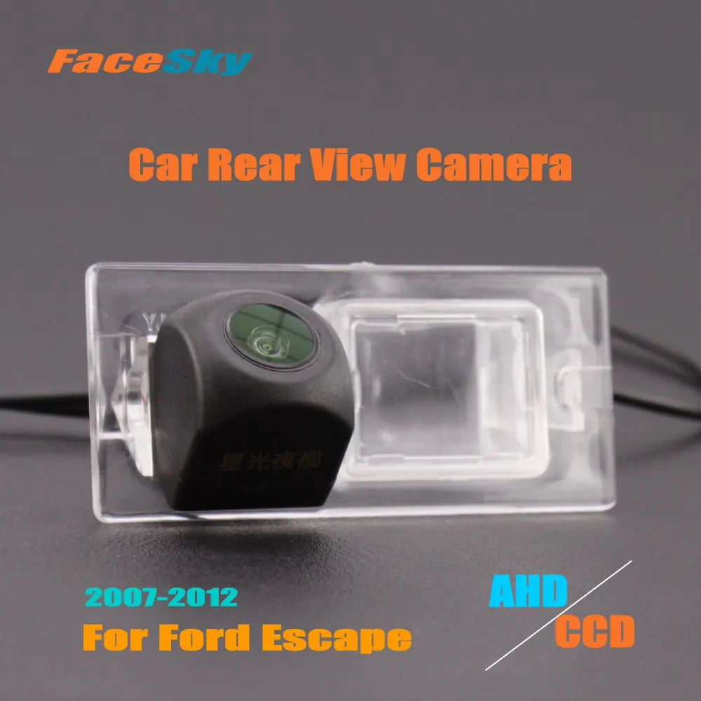 High Quality Car Rear View Camera For Ford Escape 2007-2012 Reverse Dash Cam AHD/CCD 1080P Park Image Accessories