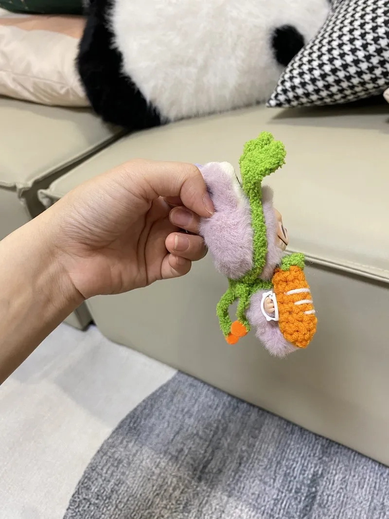 Labubu V4 – vêtements de poupée sur le thème des animaux mignons, épingle, accessoire pour sac de poupées sur le thème des monstres et vêtements de poupée, jouet, loisirs