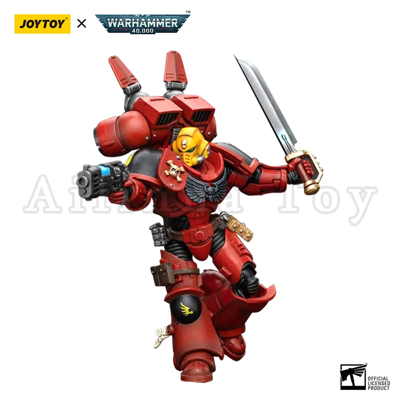 JOYTOY 1/18 Action Figure 40K Blood Angels Commander Dante Jump Pack Intercessors Anime Toy