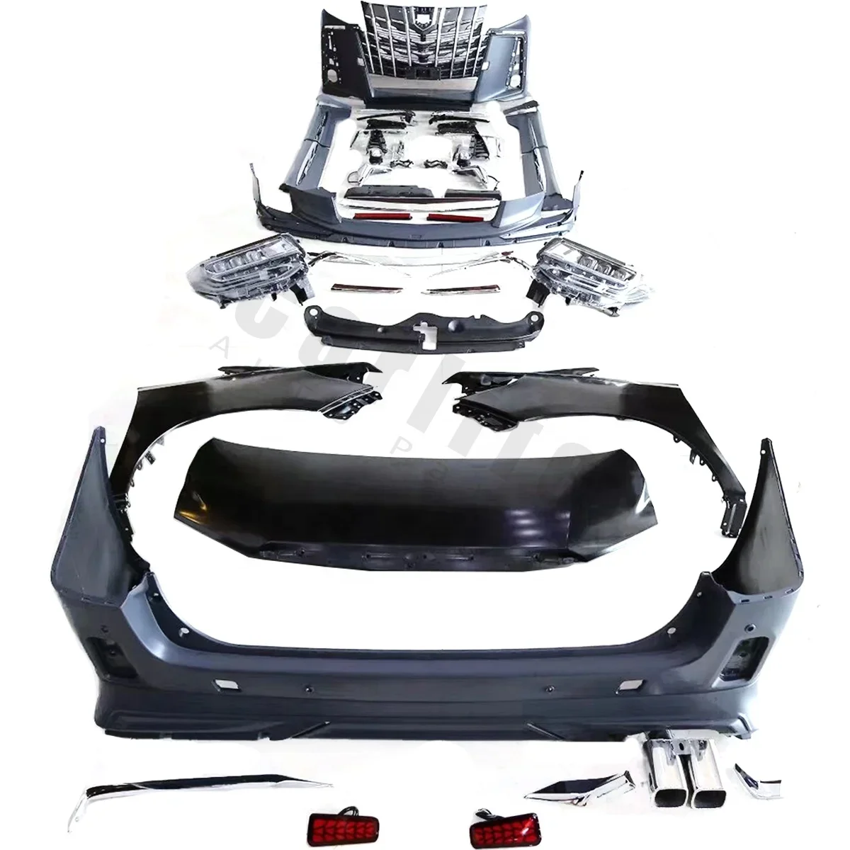 

Car body kit auto alphard 20 series parts for toyota alphard 2011 2012 2013 2014 upgrade 2021 SC modellista look