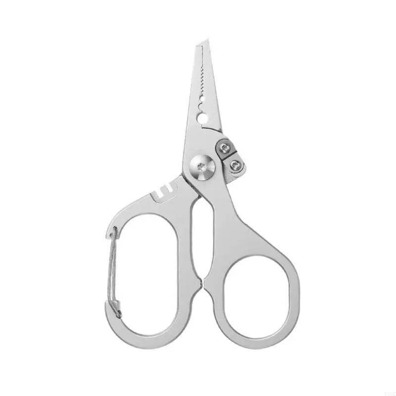 

Y1UC Small Fishing Hook Remover Small Fishing Pliers Scissors Comfortable Grip Plier