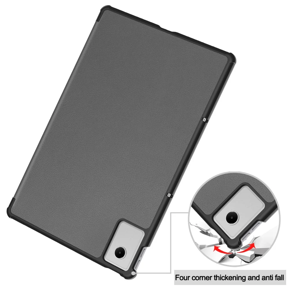 

For Lenovo Xiaoxin Pad 12.1 2025 Case 12.1 inch Tri-Folding PU Leather Flip Stand Magnetic Funda TB365FC 12.1" Tablet Cover