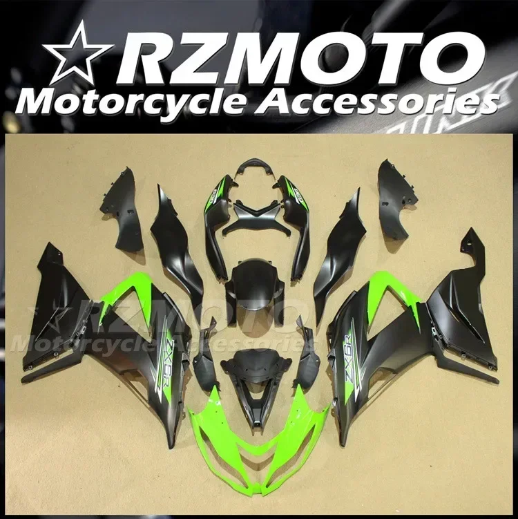 New ABS Fairings Kit Fit For KAWASAKI ZX-6R 13 14 15 16 17 ZX6R 636 2013 2014 2015 2016 2017 2018 Bodywork Set Black Green