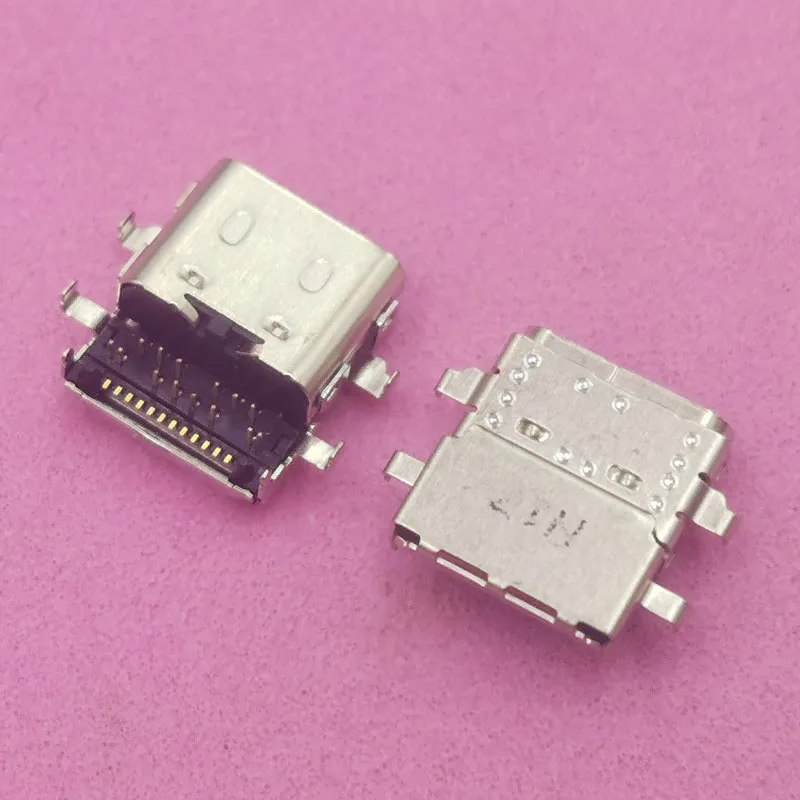1-100Pcs Charger Charging Dock Port Contact Plug Connector USB Type C For Lenovo S3-490 S2 3rd 4th Gen ThinkPad L380 Yoga L390