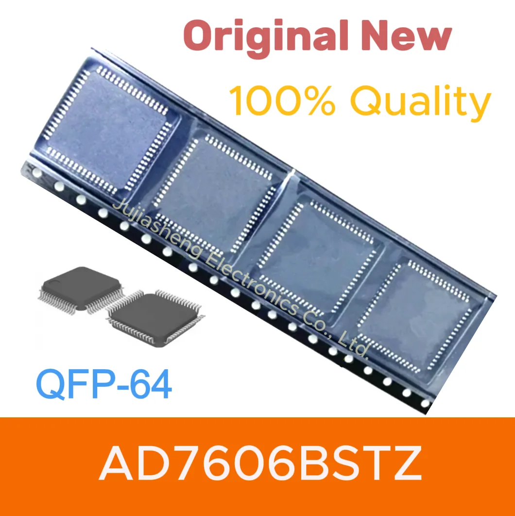 

(1pcs) AD7606BSTZ LQFP64 New original Analog-to-digital converter IC Electronic Component integrated circuit