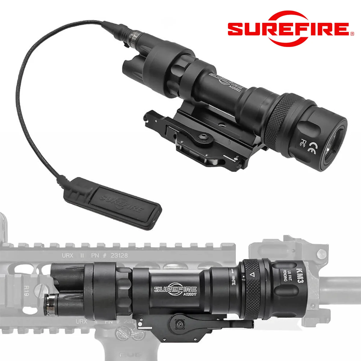 surefire-m600-upgrade-m951-m952v-strobe-m952v-ir-ir-led-tactical-metal-scout-light-airsoft-hunting-rifle-ar15-hanging-flashlight
