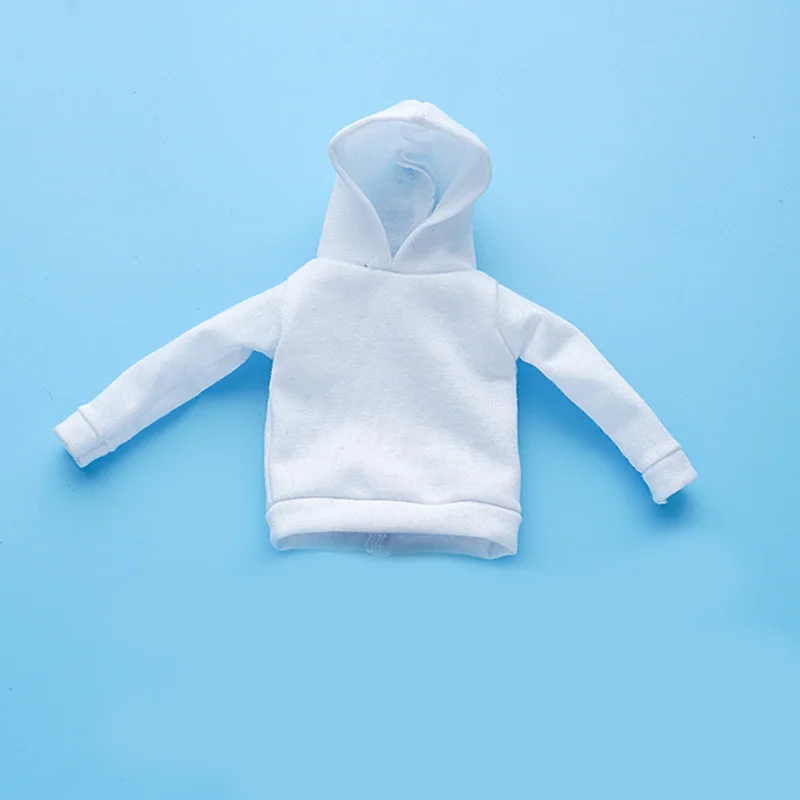 29–30 cm Puppenkleidung/Kurzes Kleid, modische Oberteile, Hoodies, Sweatshirt, Freizeitkleidung, 1/6 Puppen, Fitnessstudio, Kleidung, Puppenzubehör – Detail 2