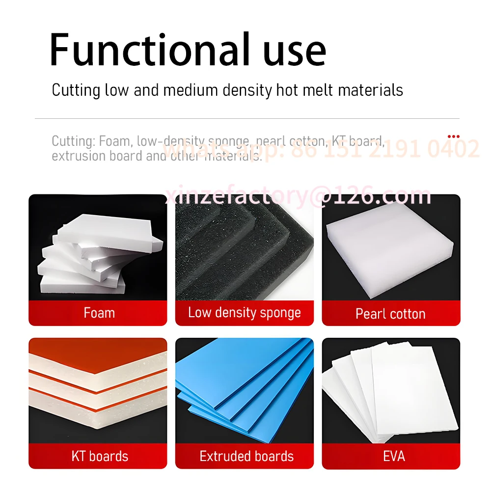 

Customizable Foam Cutting Machine Hot Wire Cutter Cutting Knife Hot Cutter for Sponge Fabric Pearl Cotton Extruded Plas