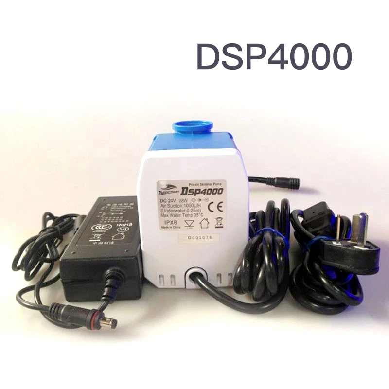 Bubble Magus Skimmer DC Needle Brush Pump SP600 SP1000 Protein Pump With DSP-1000 DSP-2000 DSP-4000