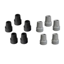 5Pcs Crutch Tips High Performance Protectors Cover Walking Stick Rubber Tips,Walking Aid Tip Accessories Attachments