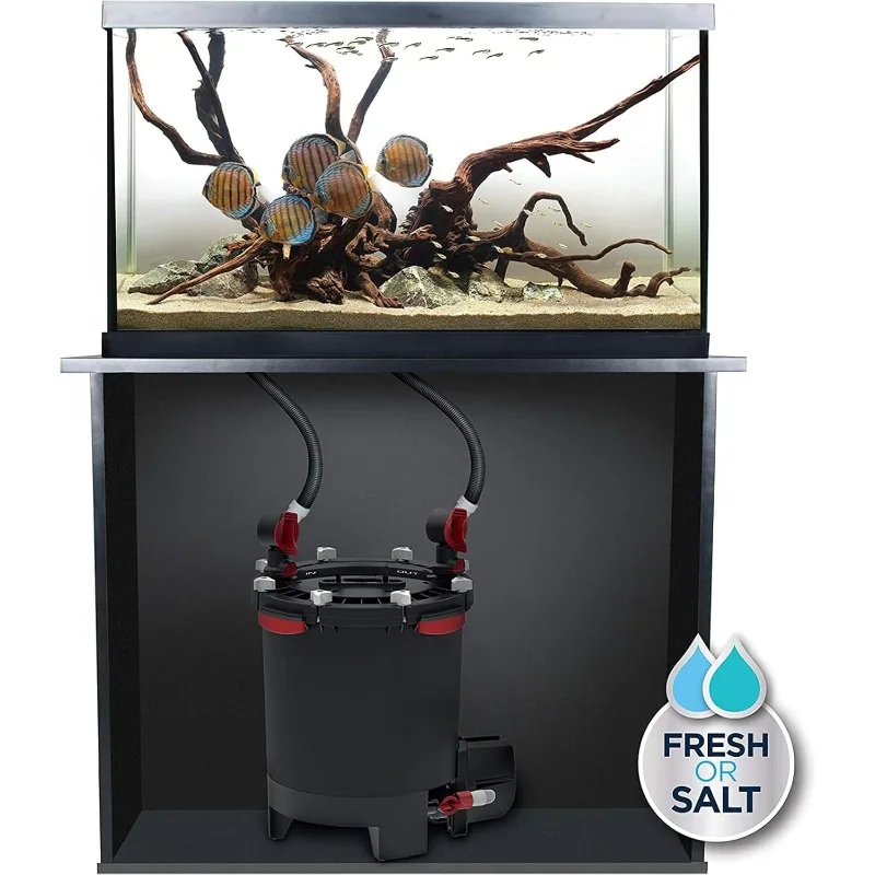 High Performance Aquarium Filter, Canister Filter for Aquariums up to 400 Gal.